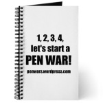 An *essential* weapon in a Pen War, how else will you jot down all your annoyances?!